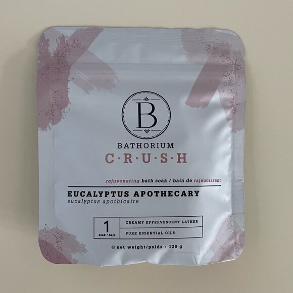 Bathorium CRUSH Bath Soak Eucalyptus Apothecary Rejuvenating 120g *3 = 360g New - Picture 6 of 7